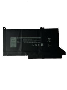 EcoLine - DJ1J0 Batterij Geschikt voor de Dell Latitude 7280 7290 7380 7390 7480 7490 / 11.4V 3684mAh