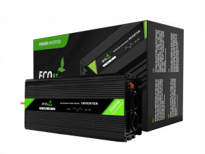 EcoLine - Omvormer 24V Naar 220V/230V - 3000w Vermogen - Gemodificeerde sinus - Spanningomvormer
