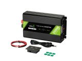EcoLine - Inversor 12V a 220V/230V - Potencia 2000w - Onda senoidal pura - Convertidor de tensión