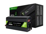EcoLine - Inversor 24V a 220V/230V - Potencia 300w - Onda senoidal pura - Convertidor de tensión