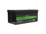 EcoLine - LifePo4 12V 200AH - Batería de litio 200000mAh - 522 x 240 x 218 - Batería de ciclo profundo